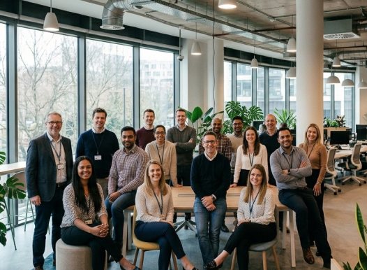 The Road & Rail team in the Vienna office